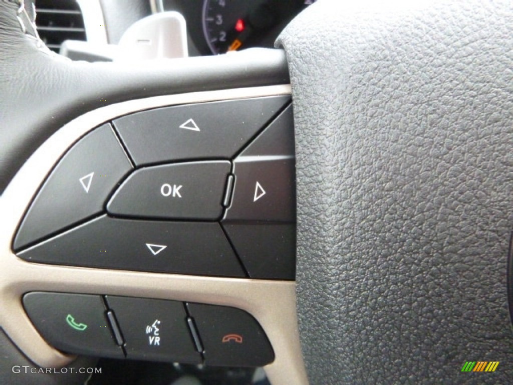 2017 Grand Cherokee Limited 4x4 - Diamond Black Crystal Pearl / Black photo #20