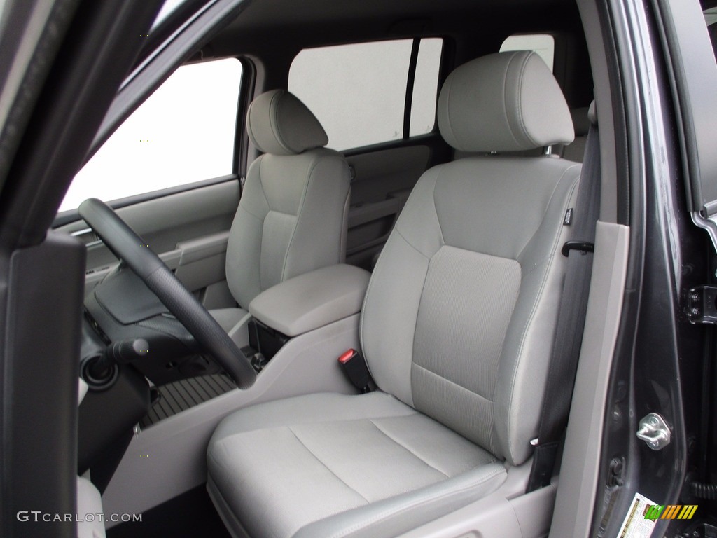 2015 Pilot EX 4WD - Modern Steel Metallic / Gray photo #12