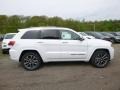 2017 Bright White Jeep Grand Cherokee Overland 4x4  photo #6