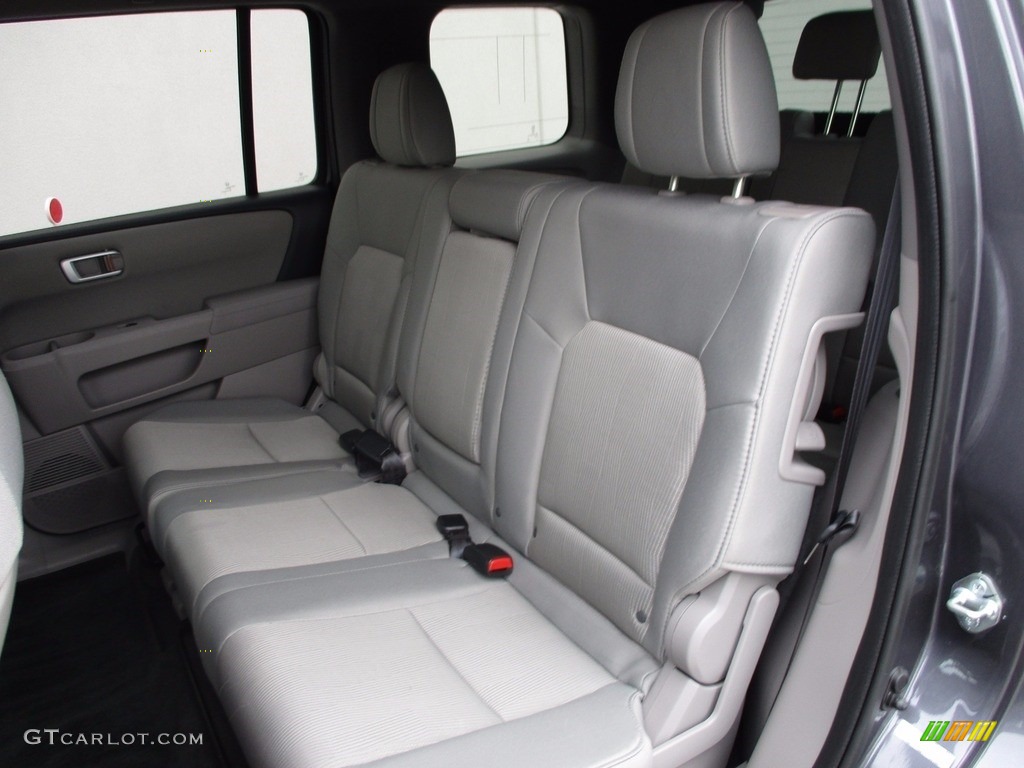 2015 Pilot EX 4WD - Modern Steel Metallic / Gray photo #13