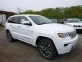 2017 Bright White Jeep Grand Cherokee Overland 4x4  photo #7