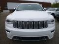 2017 Bright White Jeep Grand Cherokee Overland 4x4  photo #8