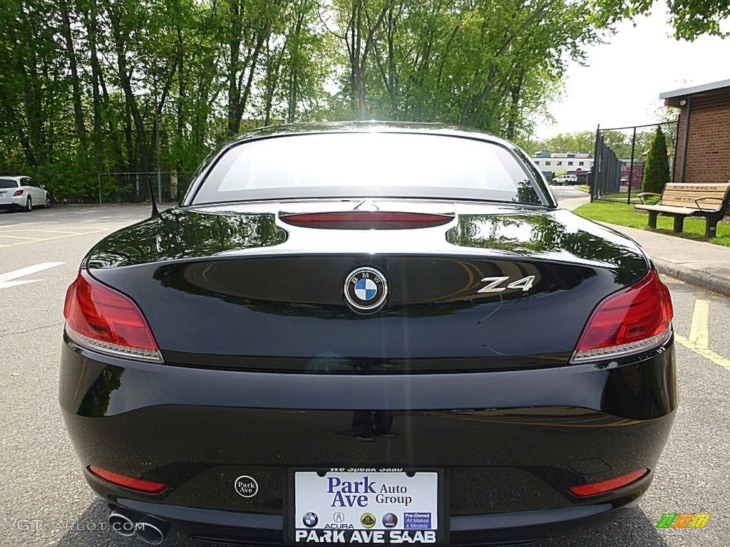 2015 Z4 sDrive28i - Jet Black / Walnut photo #4