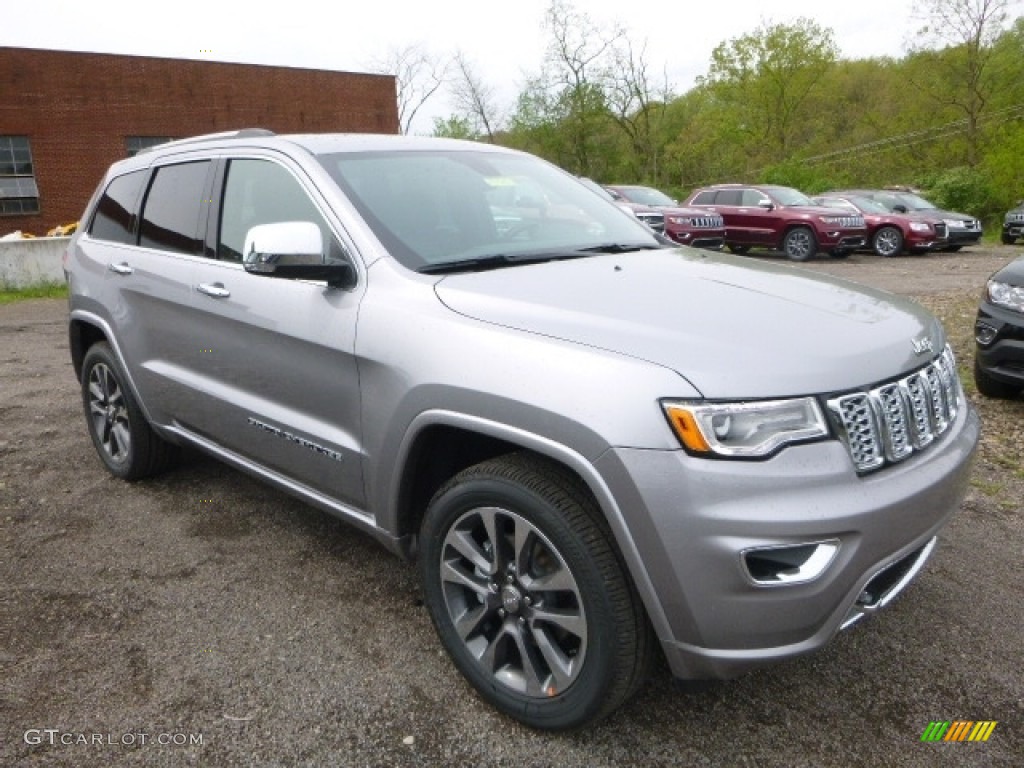 Billet Silver Metallic 2017 Jeep Grand Cherokee Overland 4x4 Exterior Photo #120281136