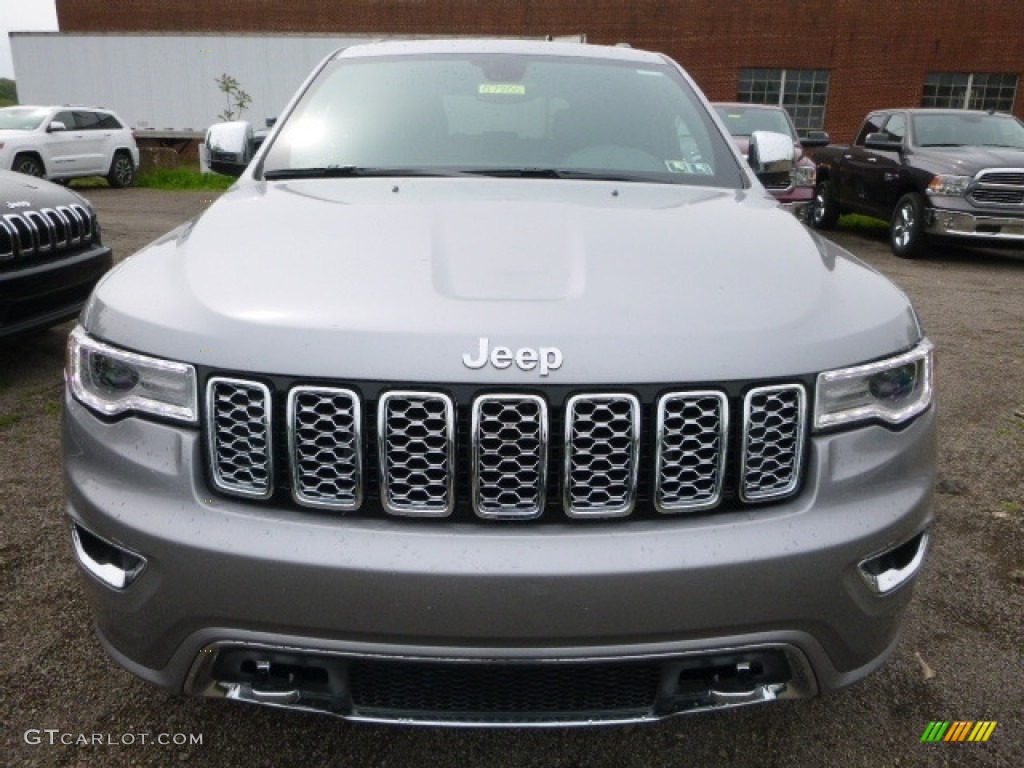 2017 Grand Cherokee Overland 4x4 - Billet Silver Metallic / Black photo #11