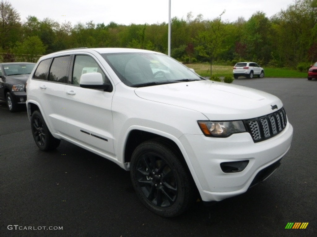 2017 Grand Cherokee Laredo 4x4 - Bright White / Black photo #7