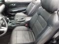 Ebony Front Seat Photo for 2017 Ford Mustang #120281923