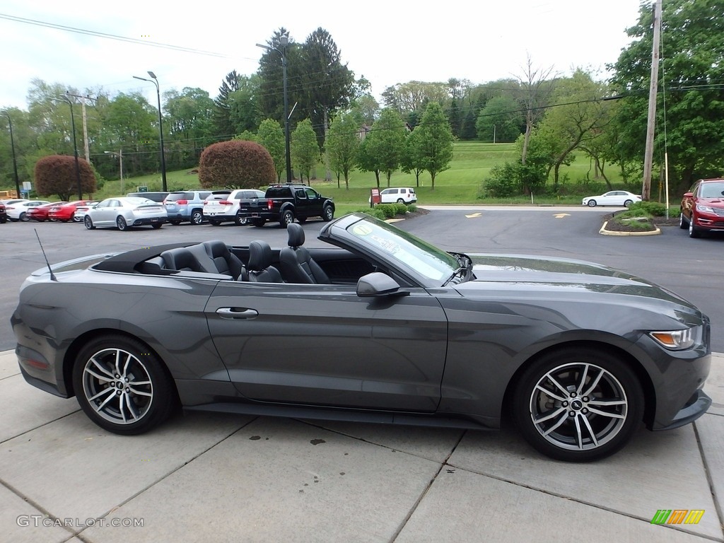 Magnetic 2017 Ford Mustang EcoBoost Premium Convertible Exterior Photo #120282251