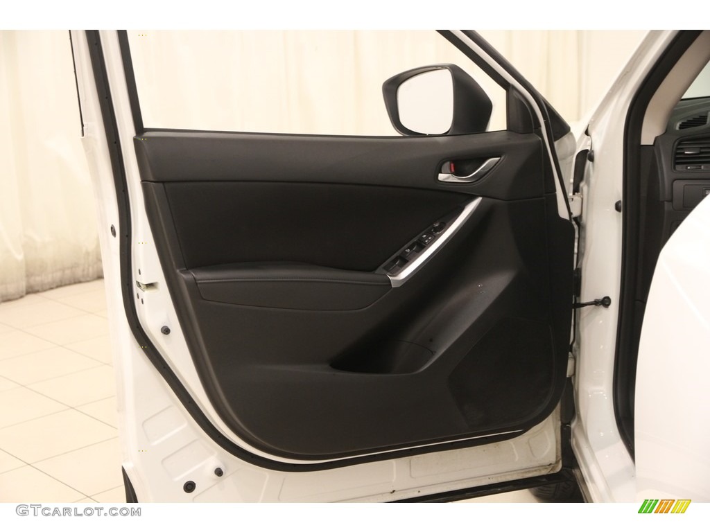 2014 CX-5 Touring AWD - Crystal White Pearl Mica / Black photo #4
