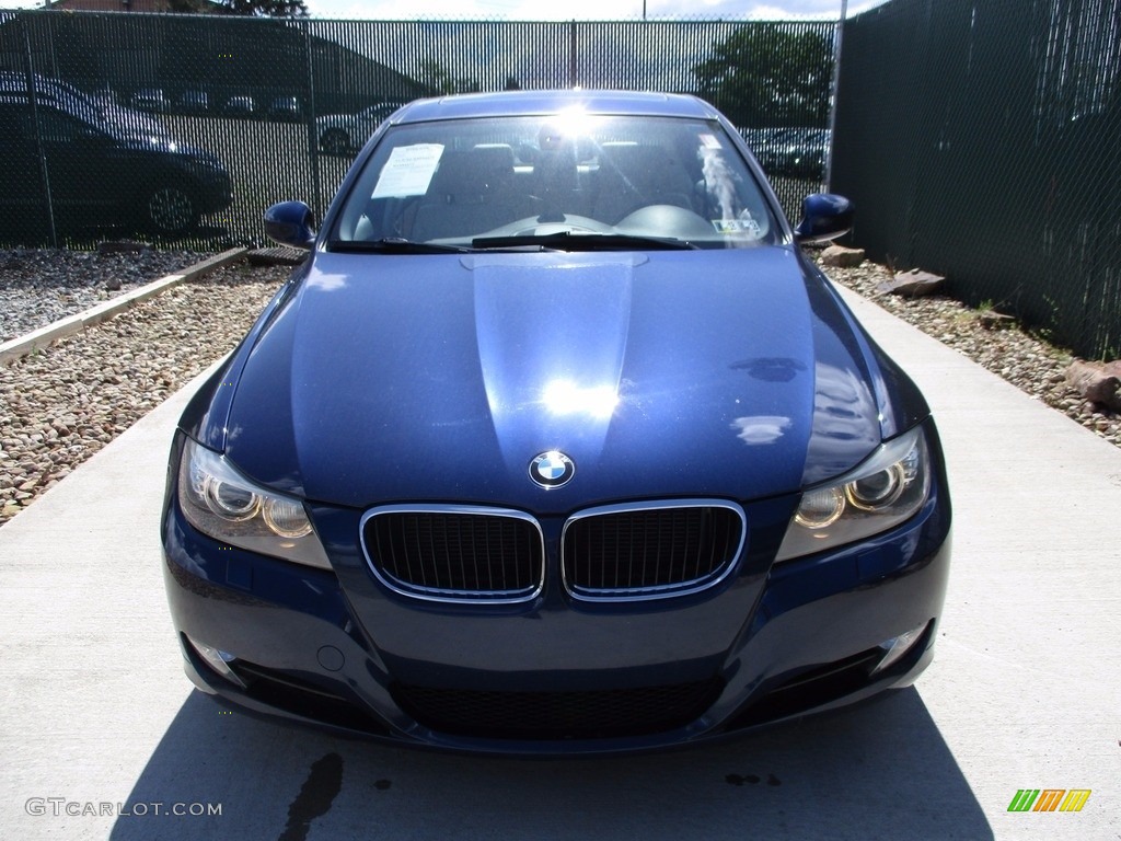 2011 3 Series 328i xDrive Sedan - Deep Sea Blue Metallic / Oyster/Black Dakota Leather photo #7