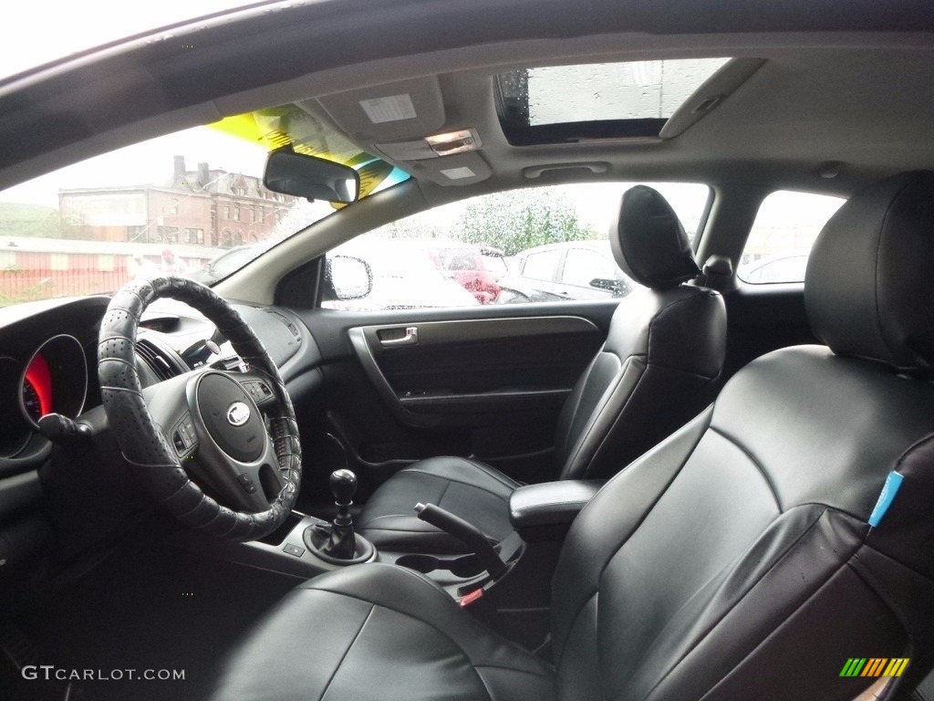 2010 Forte Koup SX - Bright Silver / Black Sport photo #10
