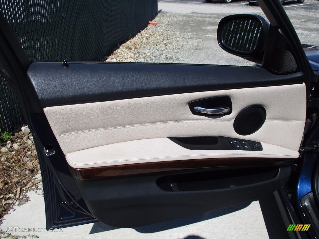2011 3 Series 328i xDrive Sedan - Deep Sea Blue Metallic / Oyster/Black Dakota Leather photo #11
