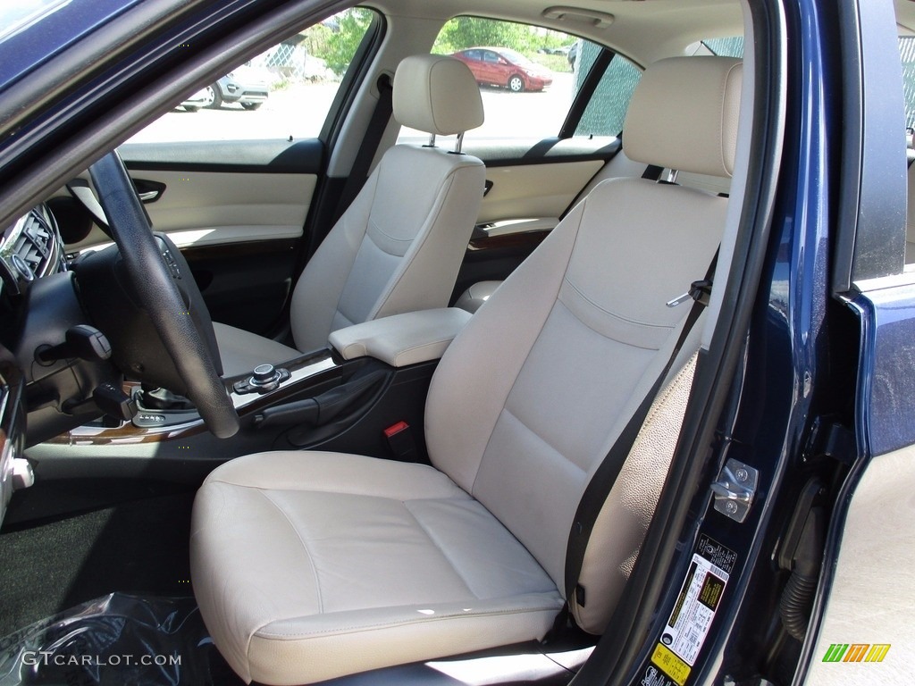 2011 3 Series 328i xDrive Sedan - Deep Sea Blue Metallic / Oyster/Black Dakota Leather photo #14