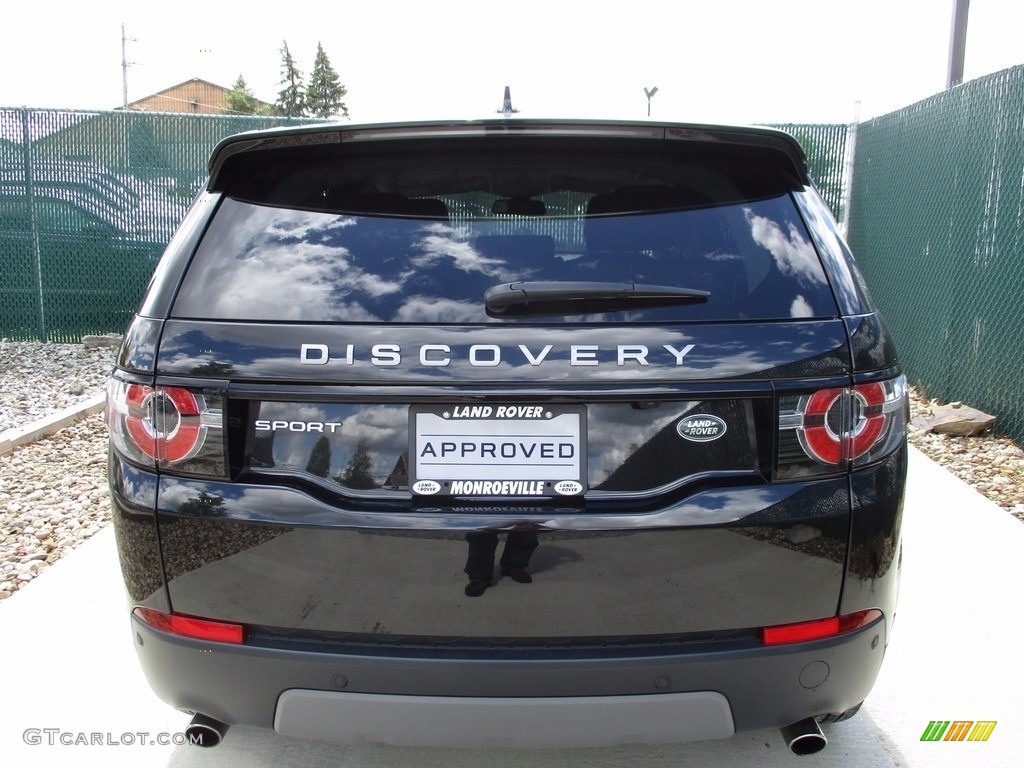 2016 Discovery Sport SE 4WD - Santorini Black Metallic / Ebony photo #9