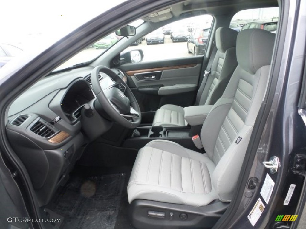 2017 CR-V EX AWD - Modern Steel Metallic / Gray photo #10