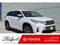 2017 Blizzard White Pearl Toyota Highlander LE  photo #1