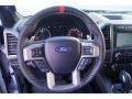 Black 2017 Ford F150 SVT Raptor SuperCrew 4x4 Steering Wheel