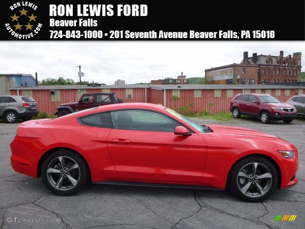 2016 Mustang V6 Coupe - Race Red / Ebony photo #1