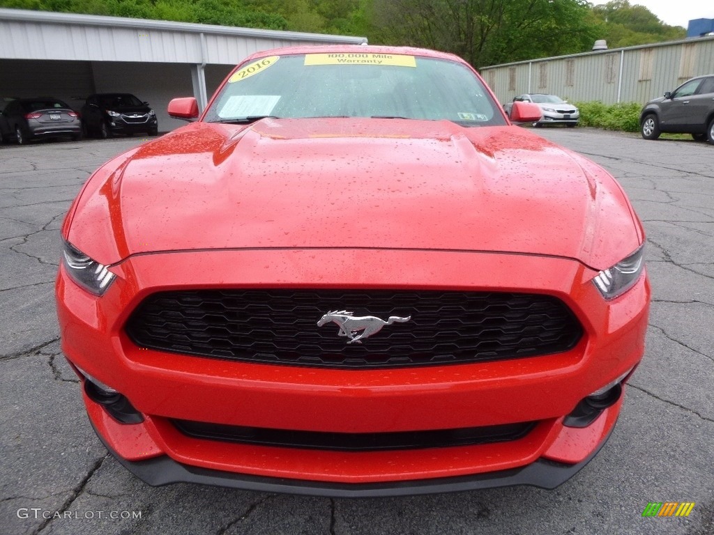 2016 Mustang V6 Coupe - Race Red / Ebony photo #7