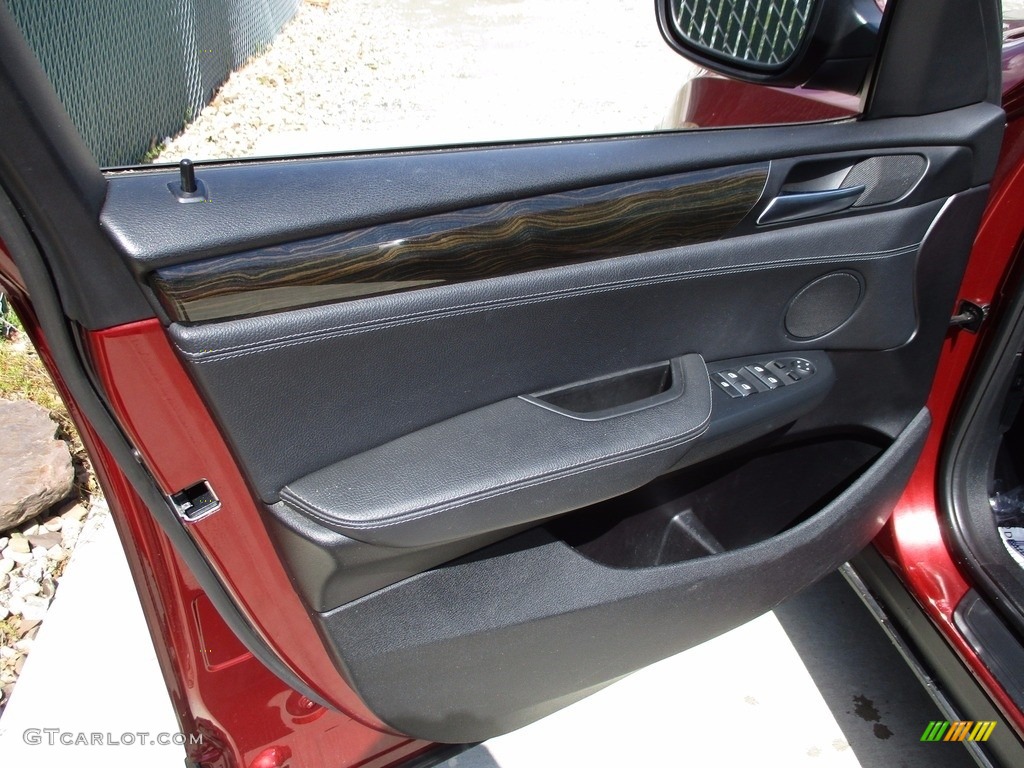 2013 X3 xDrive 28i - Vermillion Red Metallic / Black photo #10