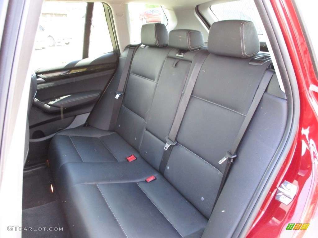 2013 X3 xDrive 28i - Vermillion Red Metallic / Black photo #14