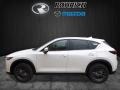 2017 Crystal White Pearl Mazda CX-5 Touring AWD  photo #3