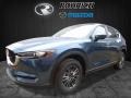 2017 Blue Reflex Mica Mazda CX-5 Touring AWD  photo #4