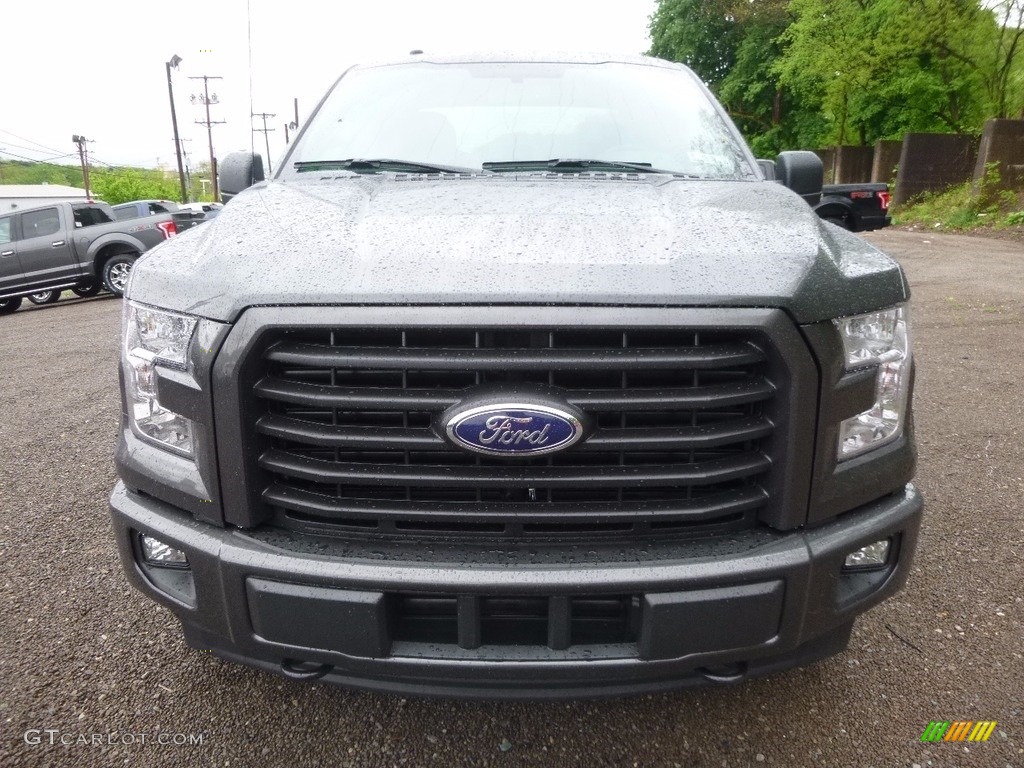 2017 F150 XLT SuperCab 4x4 - Magnetic / Black photo #7