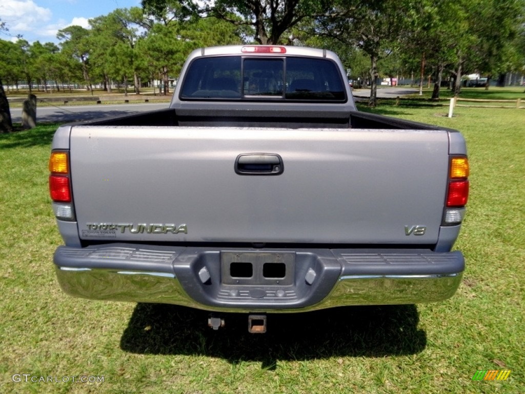 2000 Tundra SR5 Extended Cab - Thunder Gray Metallic / Light Charcoal photo #7