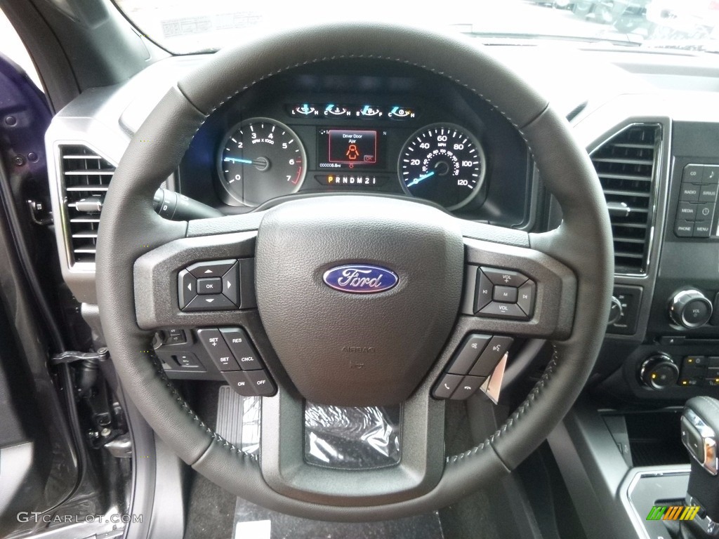 2017 F150 XLT SuperCab 4x4 - Magnetic / Black photo #17