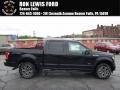 2017 Shadow Black Ford F150 XLT SuperCrew 4x4  photo #1