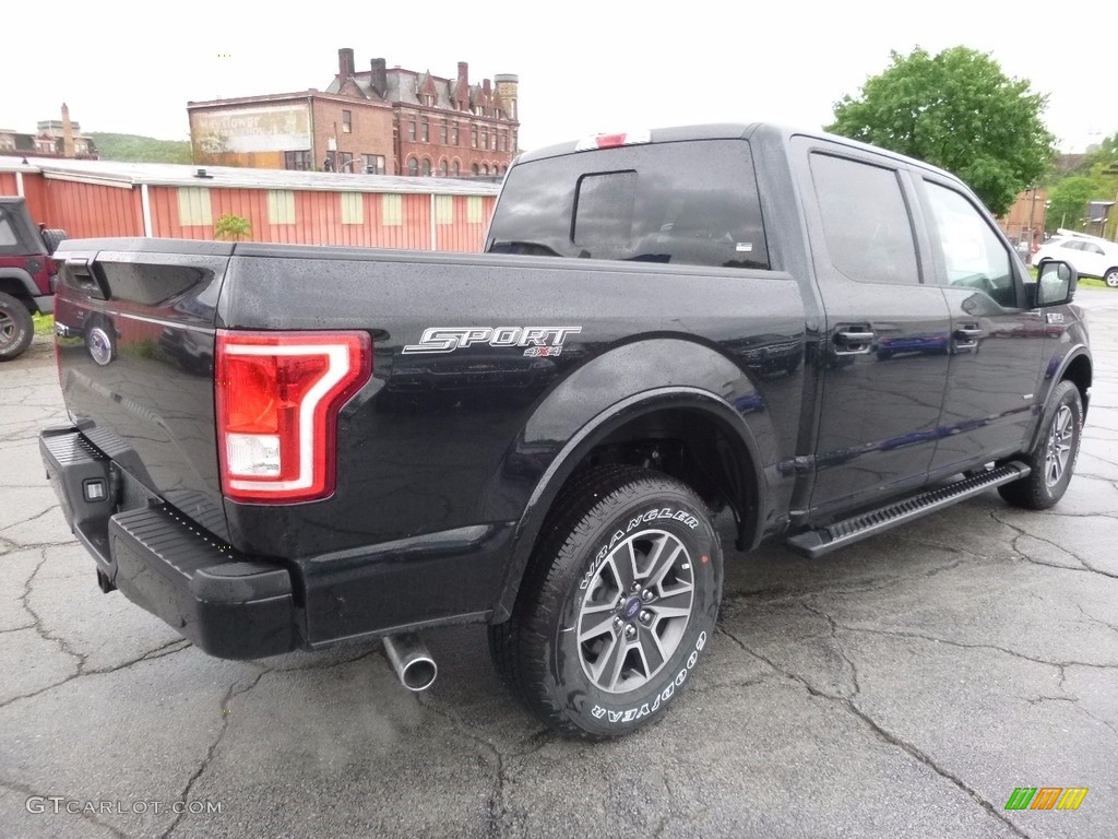 2017 F150 XLT SuperCrew 4x4 - Shadow Black / Black photo #2