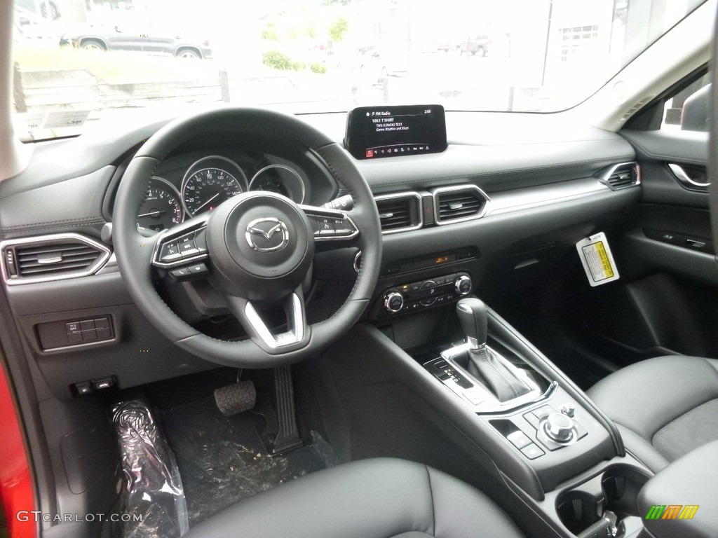 Black Interior 2017 Mazda CX-5 Touring AWD Photo #120290660