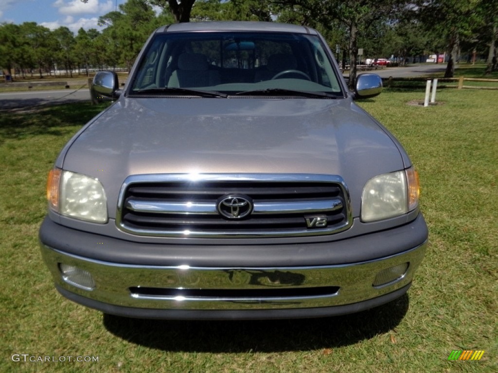 2000 Tundra SR5 Extended Cab - Thunder Gray Metallic / Light Charcoal photo #15