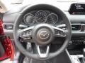 Black 2017 Mazda CX-5 Touring AWD Steering Wheel