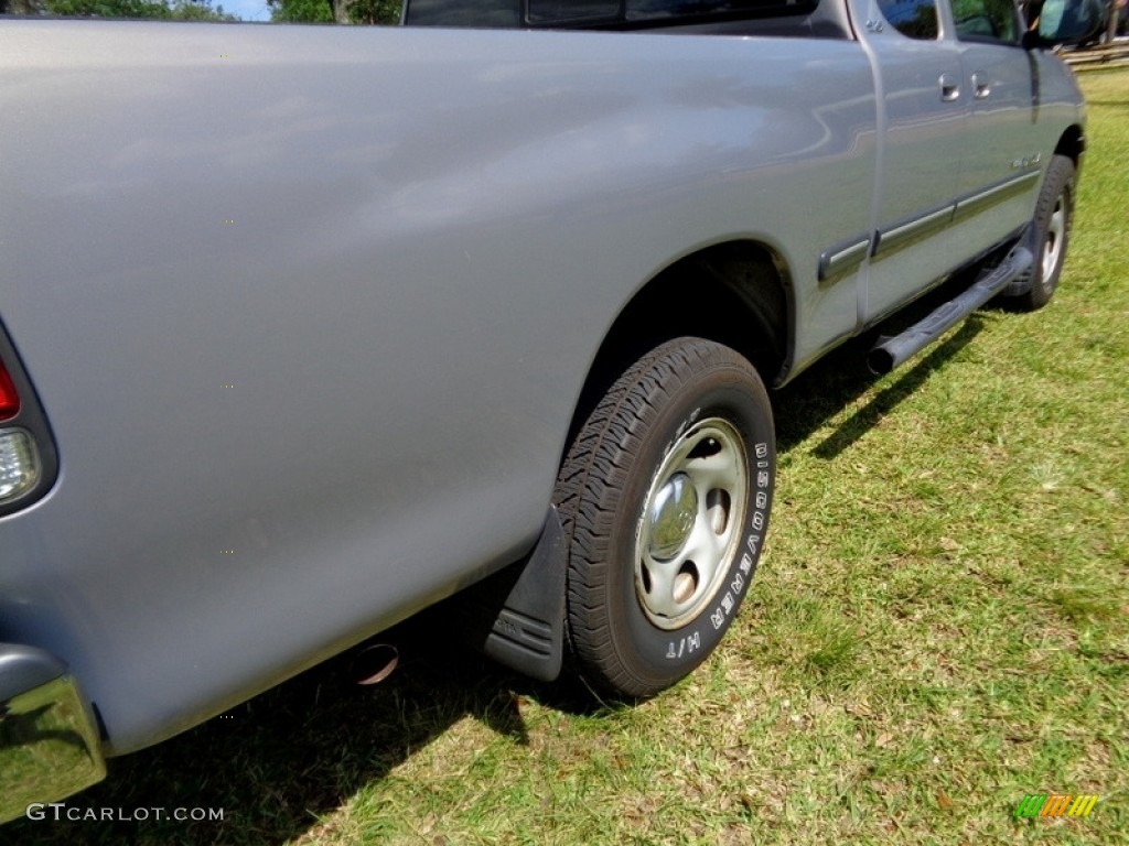 2000 Tundra SR5 Extended Cab - Thunder Gray Metallic / Light Charcoal photo #17