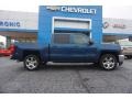 2017 Deep Ocean Blue Metallic Chevrolet Silverado 1500 LT Crew Cab  photo #8