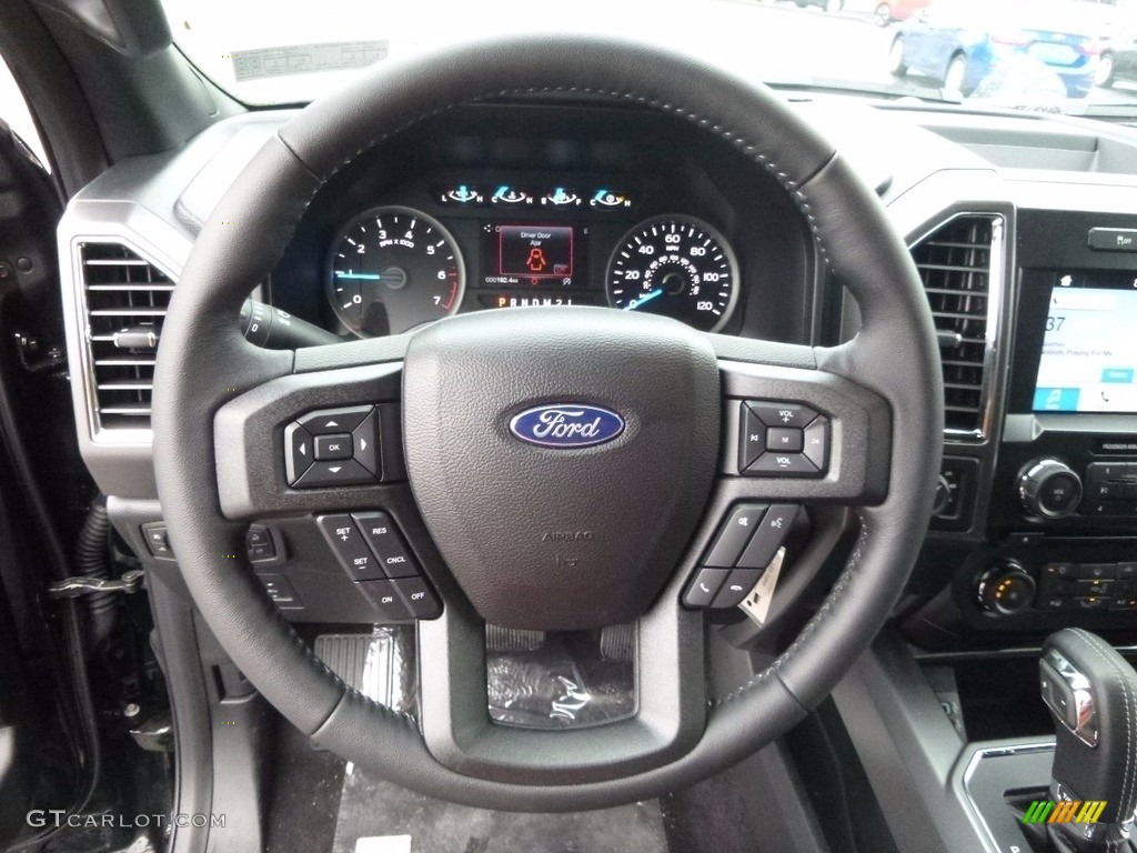 2017 F150 XLT SuperCrew 4x4 - Shadow Black / Black photo #16