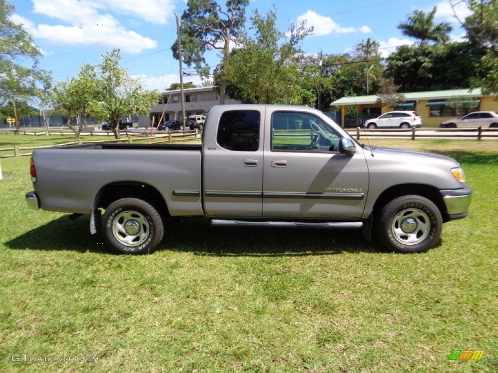 2000 Tundra SR5 Extended Cab - Thunder Gray Metallic / Light Charcoal photo #42