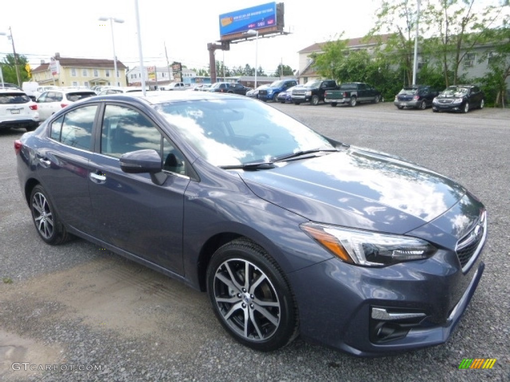 2017 Impreza 2.0i Limited 4-Door - Carbide Gray Metallic / Black photo #1