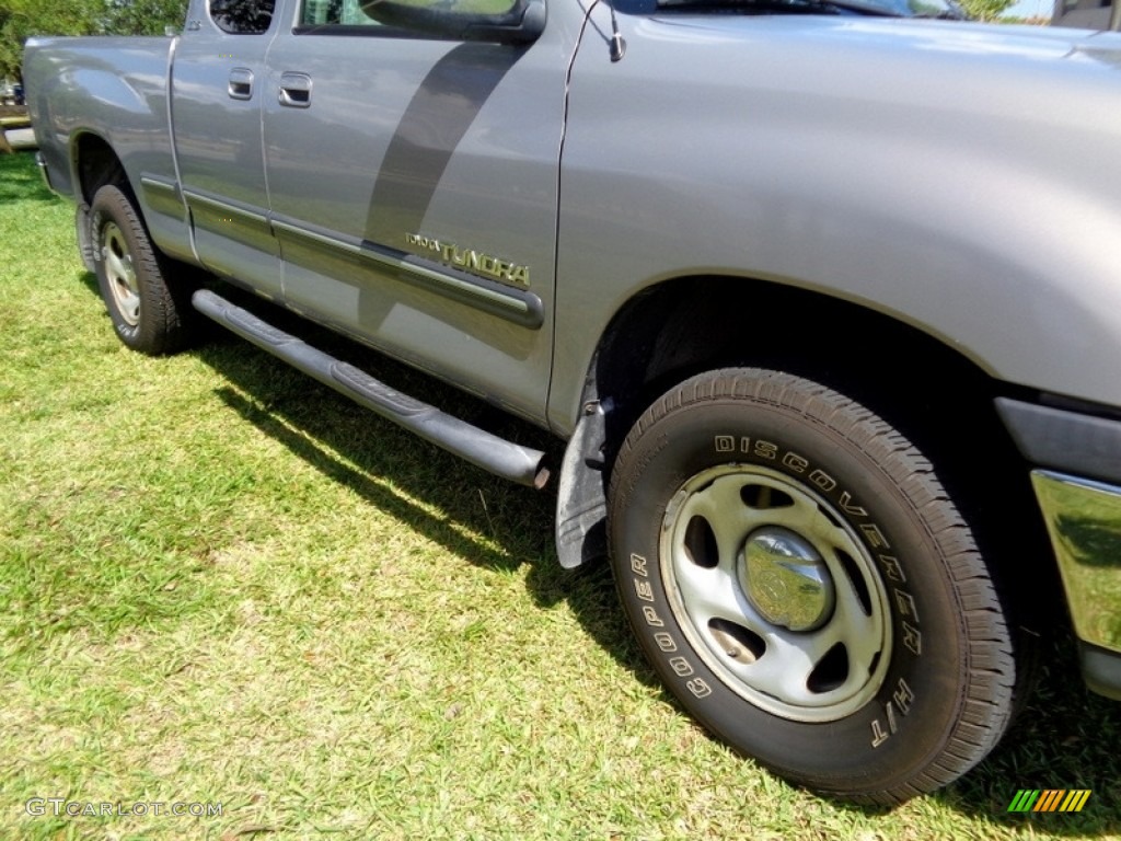 2000 Tundra SR5 Extended Cab - Thunder Gray Metallic / Light Charcoal photo #44