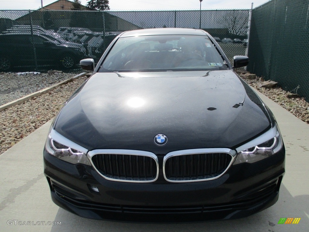 2017 5 Series 530i xDrive Sedan - Jet Black / Cognac photo #6