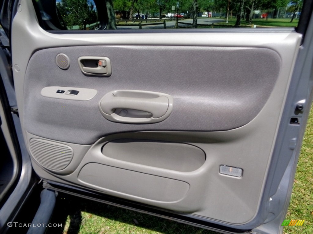 2000 Tundra SR5 Extended Cab - Thunder Gray Metallic / Light Charcoal photo #46