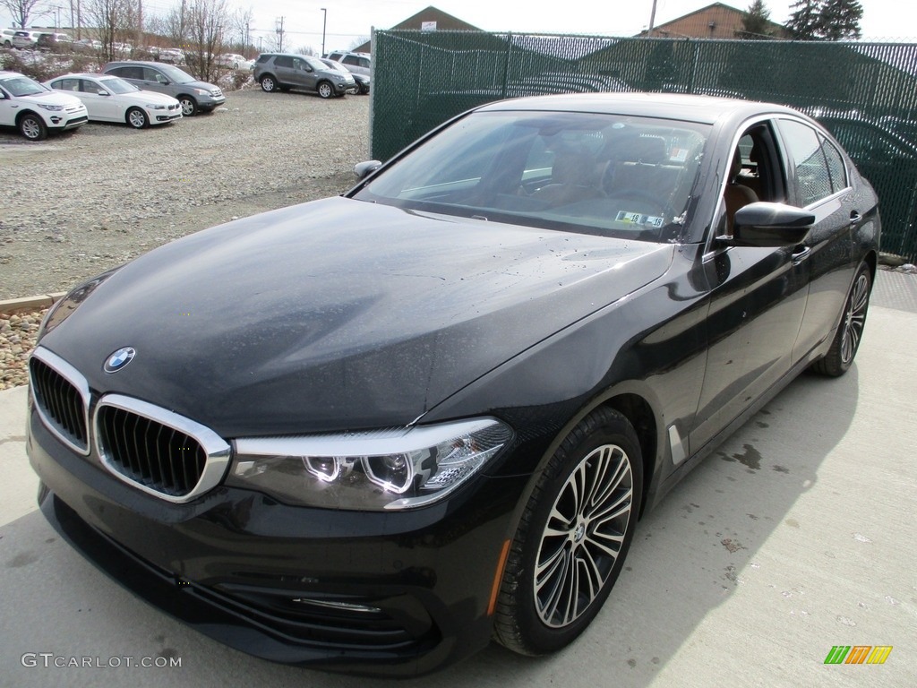 2017 5 Series 530i xDrive Sedan - Jet Black / Cognac photo #7
