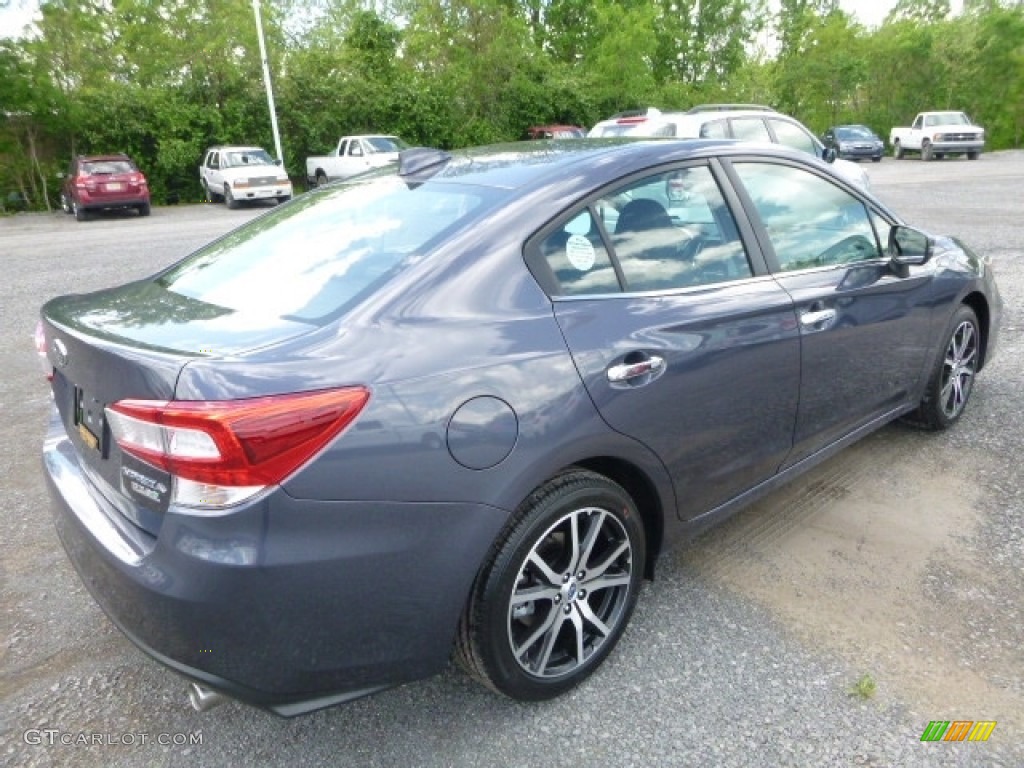 2017 Impreza 2.0i Limited 4-Door - Carbide Gray Metallic / Black photo #7