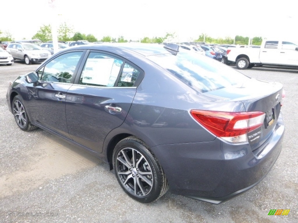 2017 Impreza 2.0i Limited 4-Door - Carbide Gray Metallic / Black photo #9