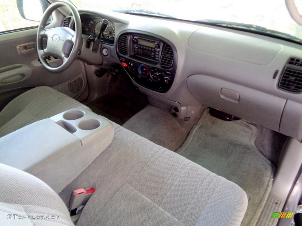 2000 Tundra SR5 Extended Cab - Thunder Gray Metallic / Light Charcoal photo #51