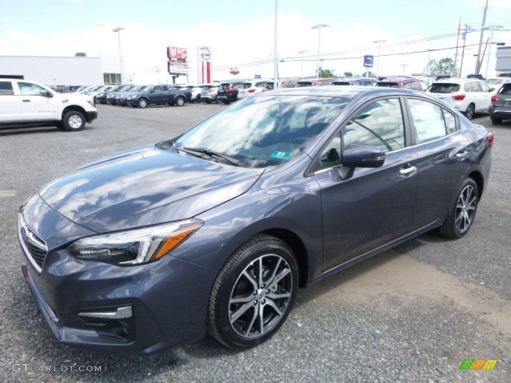 2017 Impreza 2.0i Limited 4-Door - Carbide Gray Metallic / Black photo #11