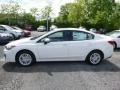 Crystal White Pearl - Impreza 2.0i Premium 4-Door Photo No. 11