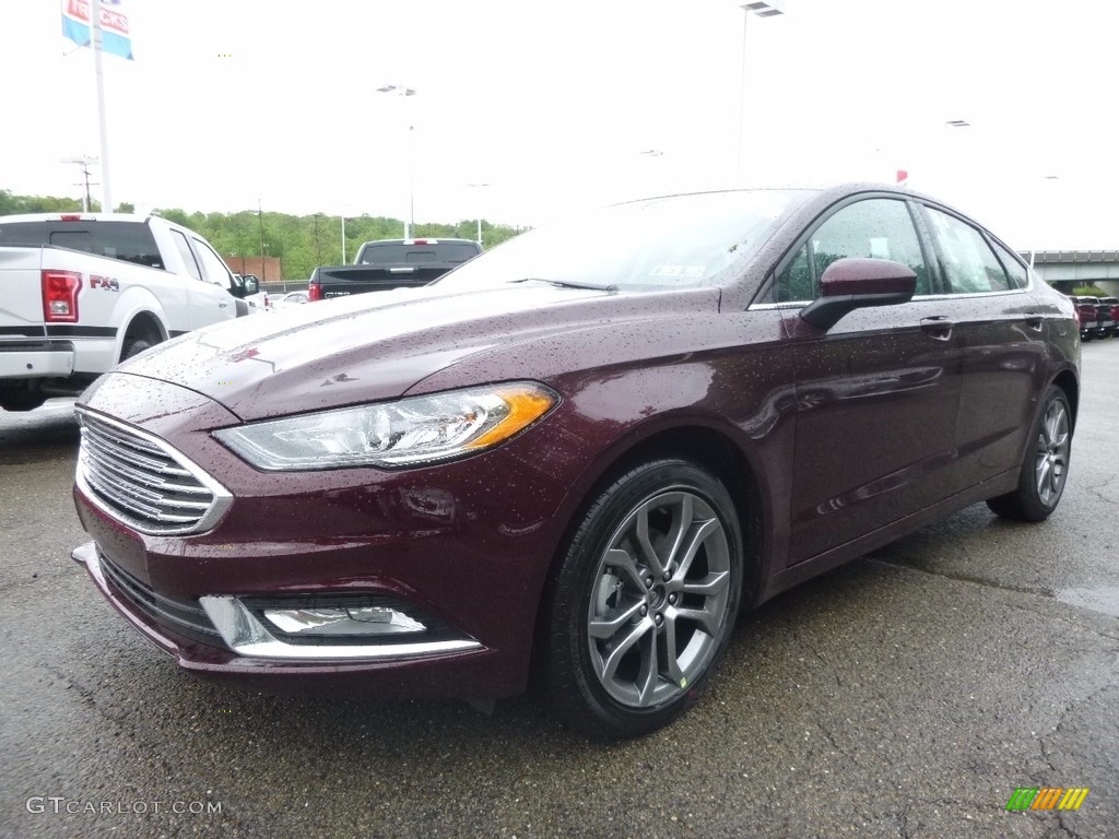 2017 Fusion SE - Burgundy Velvet / Ebony photo #6